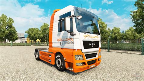 Excellence Transportes Haut für MAN LKW für Euro Truck Simulator 2