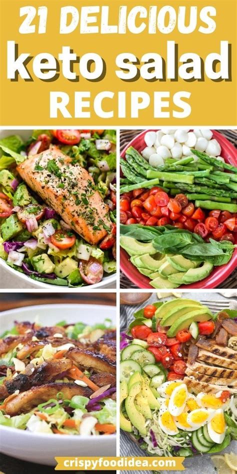 21 Delicious Keto Salad Recipes That You Ll Love Keto Recipes Dinner Keto Salad Dressing