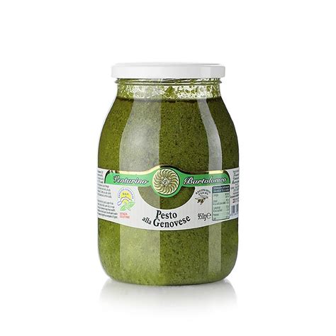 Pesto Alla Genovese Saus Basil Venturino 950 Gram Kaca