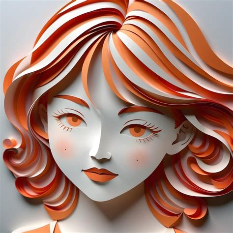 Premium Photo Dynamic Paper Art Capturing Youthful Spirit In Color