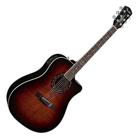 Fender T Bucket Ce Electro Acoustic Guitar Colour Burst At