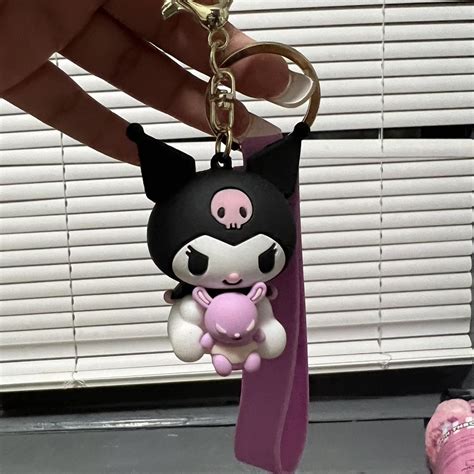 Kuromi keychain - Depop