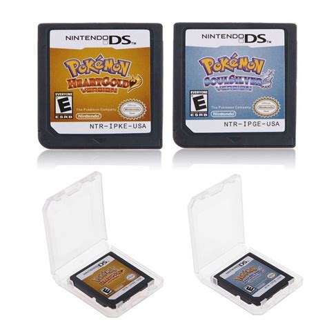 Tarjeta De Juego Para Nintendo Ds Lite Dsi Xl 3ds 2ds Pokemon Heartgold