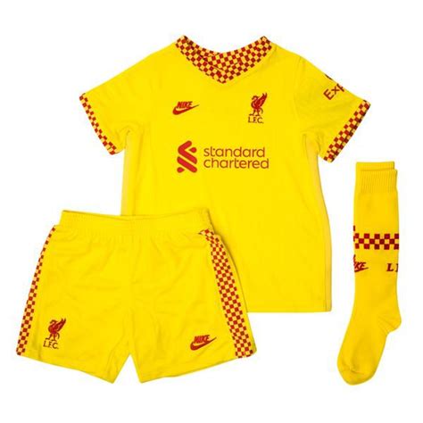 Liverpool 3 Trikot 2021 22 Mini Kit Kinder Unisportstore De