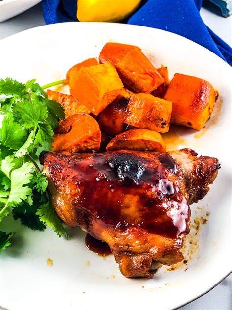 Sheet Pan Maple Chicken And Sweet Potatoes Hummingbird Thyme