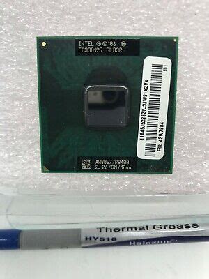 Intel Core 2 Duo P8400 2 26GHz Laptop CPU SLB3R Socket P EBay