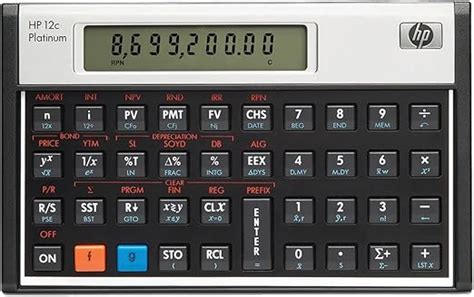 Hp Hewlett Packard Calculator Financial Platinum Rpn Algebraic