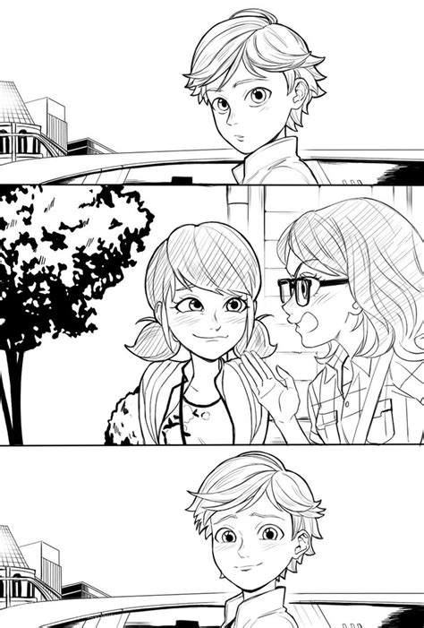 Adrien X Marinette X Alya Miraculous Ladybug Comic Miraculous Ladybug Anime Miraculous