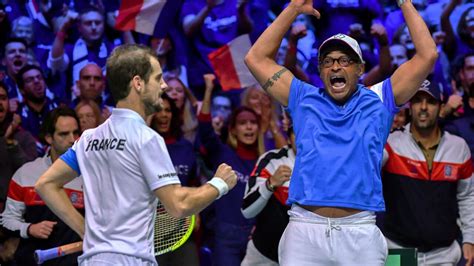 Coupe Davis : la France mène 2-1 en finale après la victoire du double français