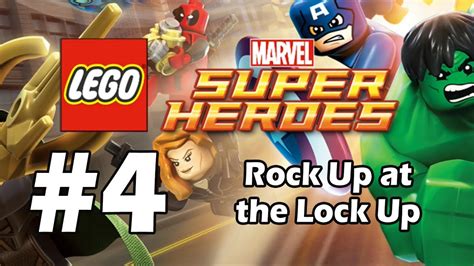 Lets Play Lego Marvel Super Heroes 4 Rock Up At The Lock Up Youtube