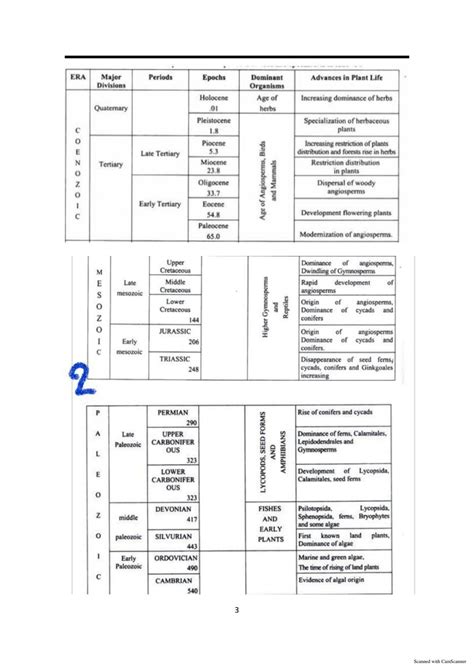 SOLUTION: Geological time scale - Studypool