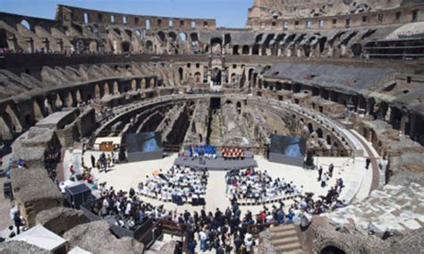 Colosseo Finito Restauro Esterno Ora Ipogei E Arena Travelnostop