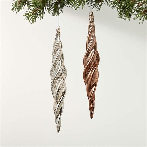 Zolta Bronze Mercury Glass Icicle Christmas Tree Ornament Reviews