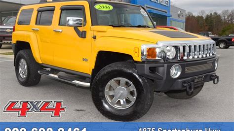 Hummer H3 Yellow