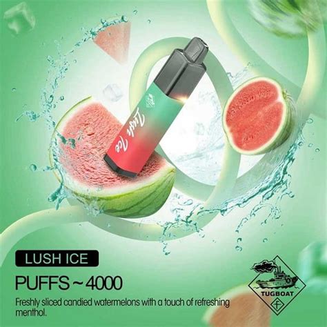 Buy Tugboat Mega Flow Lush Ice Disposable Vape From AED30 With Delivery