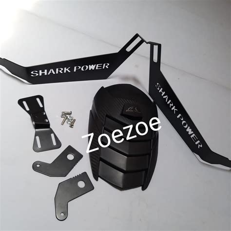 Mudguard Mt25 Shark Power Mud Protector Mt25 Shark Power Shopee Thailand