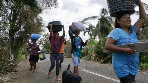 Philippine Authorities Declare State Of Calamity After Typhoon Rai CGTN