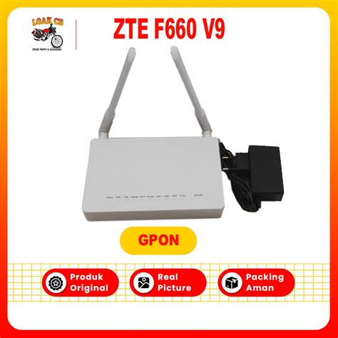 Jual Zte F660 V9 Onu Ont Gpon New Promo Shopee Indonesia