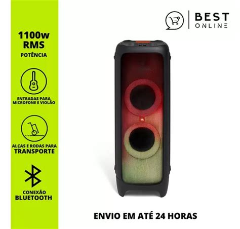 Caixa De Som Bluetooth Jbl Partybox 1000 Bivolt 1100w Rms à venda em