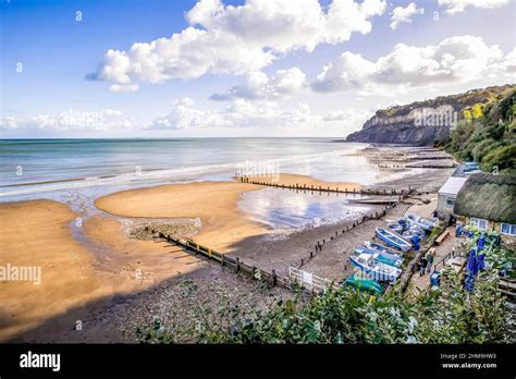 Southern End Of The Beach At Shanklin On The Isle Of Wight England Uk