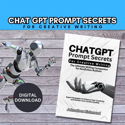 BEST VALUE Chat GPT Prompt Secrets For Creative Writing Instant