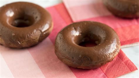 Easy Baked Chocolate Glazed Doughnuts Recipe