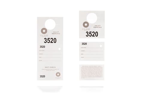 Custom Printed Valet, Ticket, Parking Tags | St. Louis Tag