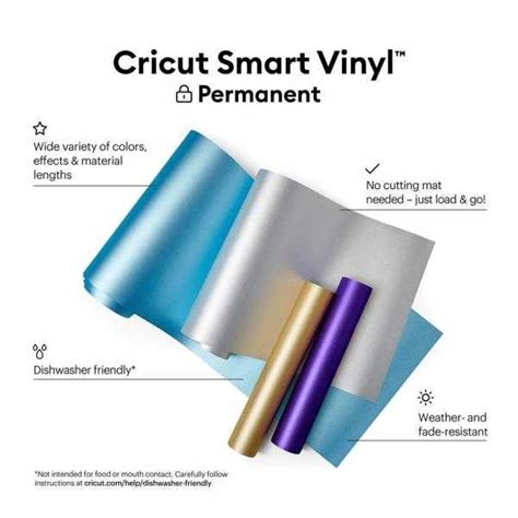 Smart Vinyl Permanent Shimmer Cricut X Cm