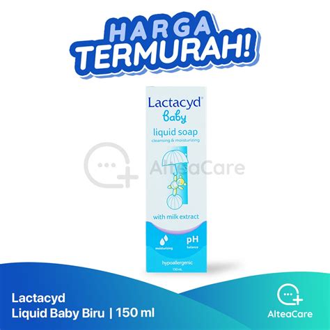 Jual Lactacyd Liquid Baby Biru 150 Ml Antiseptik Shopee Indonesia