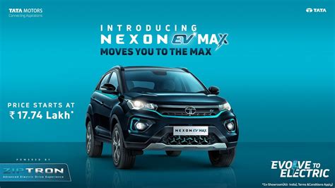 Launched Tata Nexon Ev Max 143hp And 437 Km Range Starts 17 74 Lakh No Way Out For