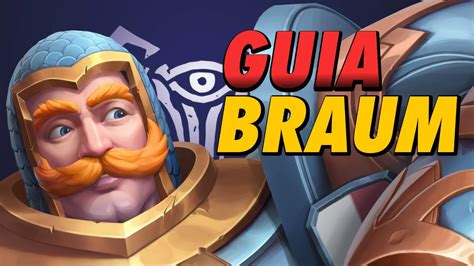 La Mejor Guia De Braum Wild Rift Objetos Y Runas Combos