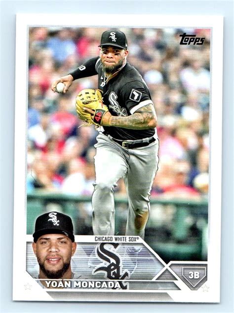 2023 Topps Series 2 Yoan Moncada Chicago White Sox 370 Ebay