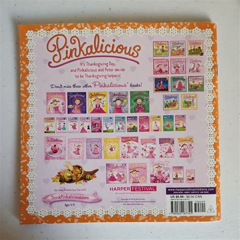 Pinkalicious Ser Pinkalicious Thanksgiving Helper By Victoria Kann