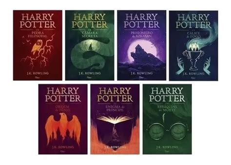 Livro Harry Potter Coleção Completa Capa Dura 7 Volumes J K