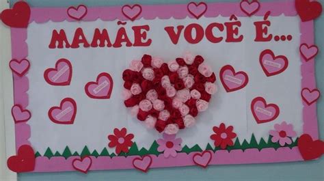 Ideias Para Dia Das Mães Na Escola - Dicas de Decoração Infantil para Dia das Mães na Escola | Painel dia ...