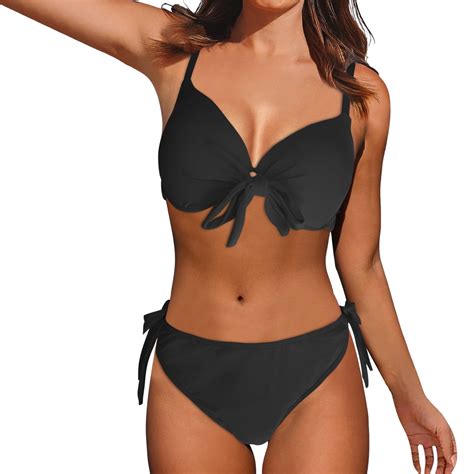 Gdreda Bathing Suits Women 2024 Women Sexy Cute Split Bikini Swimsuit