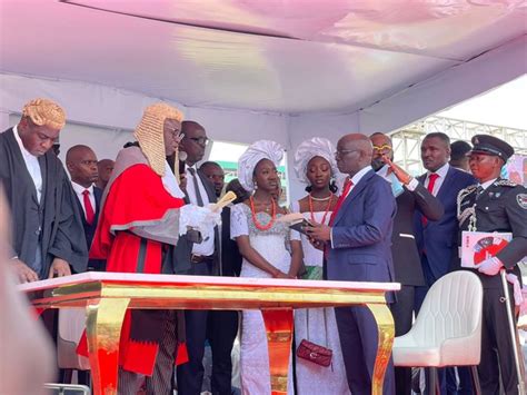 Okpebholo Idahosa Sworn In As Edo Governor Deputy Vanguard News