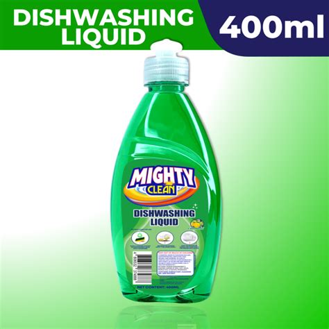 Mighty Clean Dishwashing Liquid Kalamansi Scent Dwl Green Ml