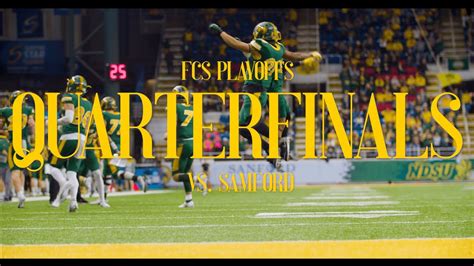 Ndsu Football Quarterfinals Vs Samford Recap Highlight Youtube