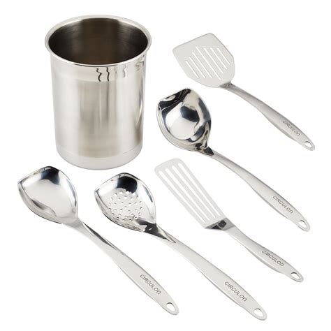 6 Piece Tool And Crock Set Circulon