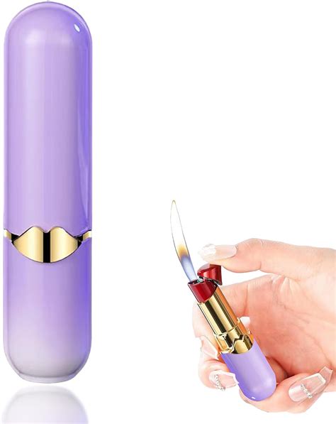 Smtsec Cute Lipstick Lighter Butane Lighter Funny Lighters Pink Lighter Cool