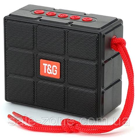 Блютуз колонка T&G TG311 с LED-подсветкой (черная), цена 329 грн — Prom ...