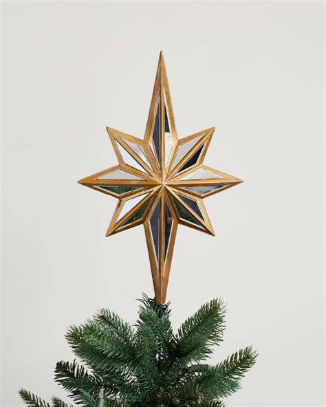 Double Sided Mirrored Star Tree Topper 2020 Aynalar