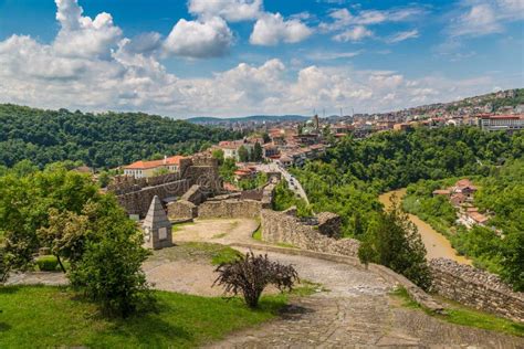 Tsarevets Fortress in Veliko Tarnovo Stock Photo - Image of eastern ...