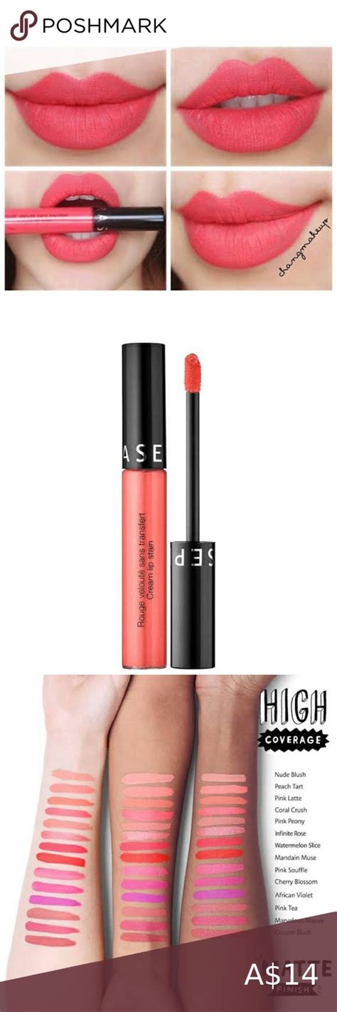 Vibrant Coral Lip Stain