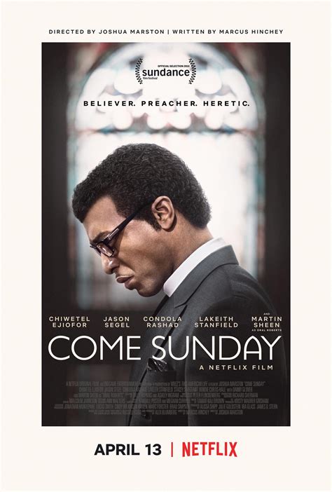 Come Sunday (2018) Poster #1 - Trailer Addict