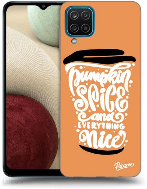 SILIKONOWE PRZEŹROCZYSTE ETUI NA SAMSUNG GALAXY A12 A125F PUMPKIN