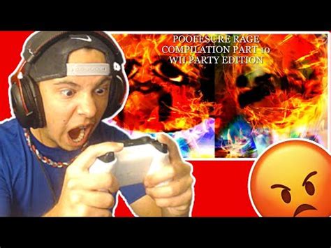 Poofesure Rage Compilation Wii Party Edition Reaction Youtube