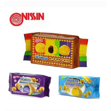 Jual Nissin Walens Soes Kotak Walens Soes Choco Blueberry Cheese