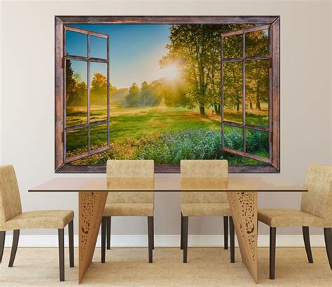 6 Window Murals That Will Create a Room with a View | Wallsauce AU